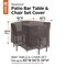 Classic Accessories Ravenna Patio Bar Table and Chair Set Cover, 66 x 66 x 34 in. 56-480-015101-EC - alternate 10